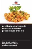 Attributs et niveau de connaissance des producteurs d'aonla