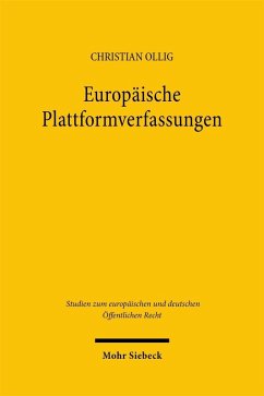 Europäische Plattformverfassungen (eBook, PDF) Cover Europäische Plattformverfassungen (eBook, PDF)