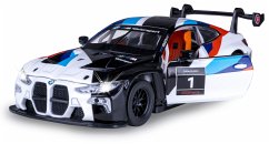 Cover BMW M4 GT3 Diecast 1:32 weiß inkl. Knopfzellen