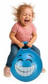 Hüpfball Smile HoppyDoo blau 450mm mit Pumpe