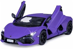 Cover Lamborghini Revuelto Diecast 1:32 lila inkl. Knopfzellen