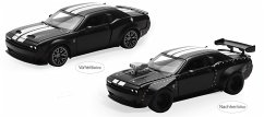 Cover Dodge Challenger SRT Jailbreak Diecast 1:36 schwarz 2in1
