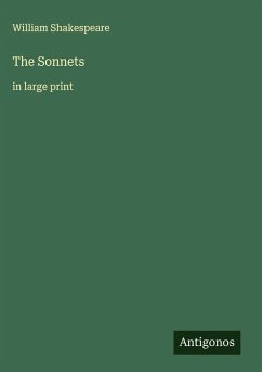 The Sonnets - Shakespeare, William