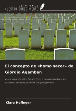 Cover El concepto de 'homo sacer' de Giorgio Agamben