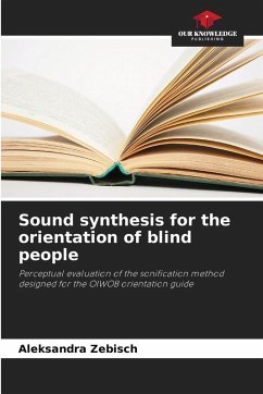 Cover Sound synthesis for the orientation of blind people