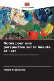 Notes pour une perspective sur la beauté et l'art