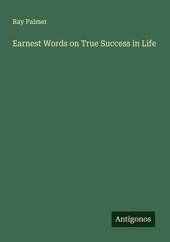 Cover Earnest Words on True Success in Life