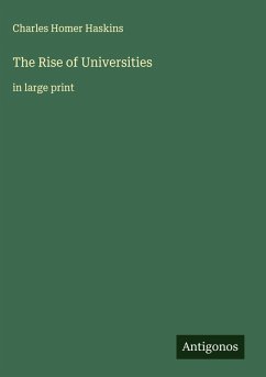 The Rise of Universities Cover The Rise of Universities