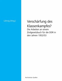 Cover Verschärfung des Klassenkampfes?