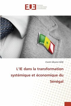Cover L'IE dans la transformation systémique et économique du Sénégal