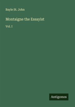 Cover Montaigne the Essayist
