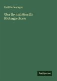 Über Normalhöhen für Büchergeschosse