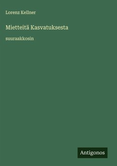 Cover Mietteitä Kasvatuksesta