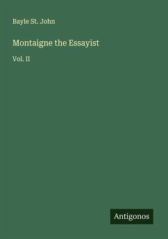 Cover Montaigne the Essayist