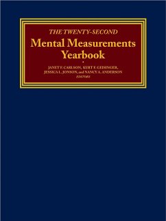 Cover The Twenty-Second Mental Measurements Yearbook