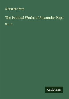Cover The Poetical Works of Alexander Pope