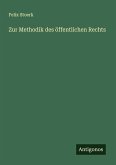 Zur Methodik des öffentlichen Rechts