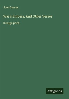 Cover War's Embers, And Other Verses