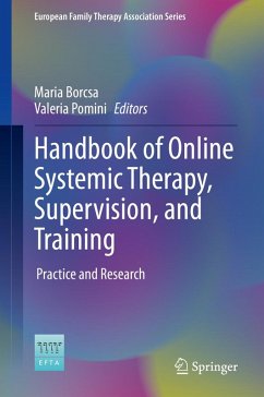 Cover Handbook of Online Systemic Therapy, Supervision, and Training (eBook, PDF)