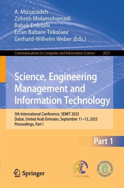 Cover Science, Engineering Management and Information Technology (eBook, PDF)
