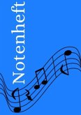 Notenheft: DIN A4 Notenlinienheft   60 Seiten mit 12 Notenzeilen / Systeme pro Blatt   Papier 90g/m²   Musikheft mit Not