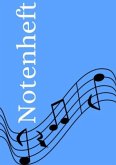 Notenheft: DIN A5 Notenlinienheft   60 Seiten mit 12 Notenzeilen / Systeme pro Blatt   Papier 90g/m²   Musikheft mit Not