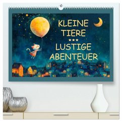 Kleine Tiere - Lustige Abenteuer (hochwertiger Premium Wandkalender 2026 DIN A2 quer), Kunstdruck in Hochglanz