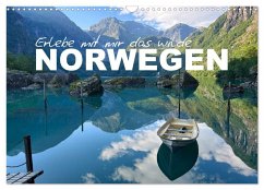 Erlebe mit mir das wilde Norwegen (Wandkalender 2026 DIN A3 quer), CALVENDO Monatskalender