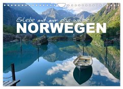 Erlebe mit mir das wilde Norwegen (Wandkalender 2026 DIN A4 quer), CALVENDO Monatskalender