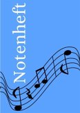 Notenheft: DIN A4 Notenlinienheft   300 Seiten mit 12 Notenzeilen / Systeme pro Blatt   Papier 90g/m²   Musikheft mit No