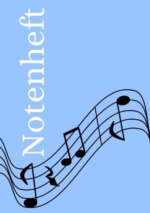 Notenheft: DIN A5 Notenlinienheft 300 Seiten mit 12 Notenzeilen / Systeme pro Blatt Papier 90g/m² Musikheft mit No Notenheft: DIN A5 Notenlinienheft 300 Seiten mit 12 Notenzeilen / Systeme pro Blatt Papier 90g/m² Musikheft mit No