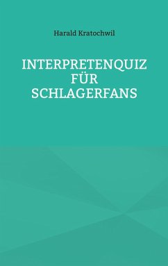 Cover Interpretenquiz für Schlagerfans (eBook, ePUB)
