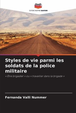 Cover Styles de vie parmi les soldats de la police militaire