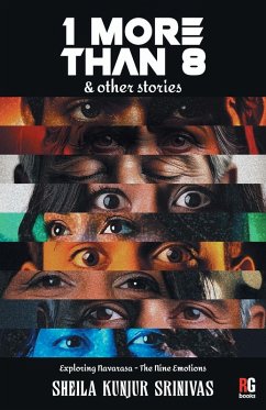 Cover ONE MORE THAN EIGHT, (Short Narratives Exploring 'Navarasa'- the 9 emotions)