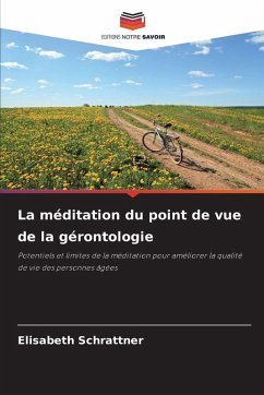 Cover La méditation du point de vue de la gérontologie