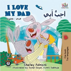 Cover I Love My Dad (English Arabic Bilingual Book)