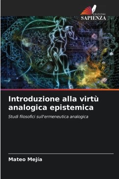 Cover Introduzione alla virtù analogica epistemica