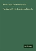 Poesias del Sr. Dr. Don Manuel Carpio