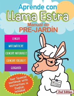 Cover Llama Estra Pre-K Spanish Workbook