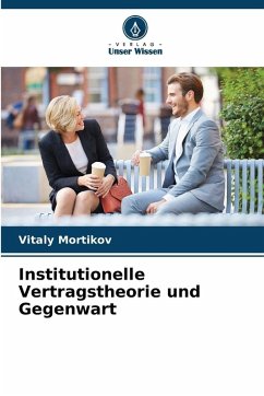 Cover Institutionelle Vertragstheorie und Gegenwart