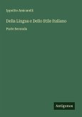 Della Lingua e Dello Stile Italiano