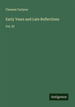 Cover Early Years and Late Reflections