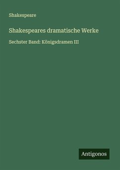 Cover Shakespeares dramatische Werke