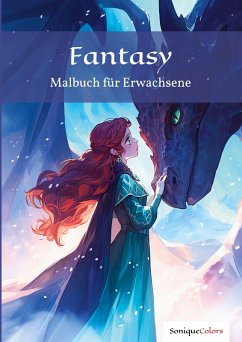 Cover Fantasy - Malbuch für Erwachsene