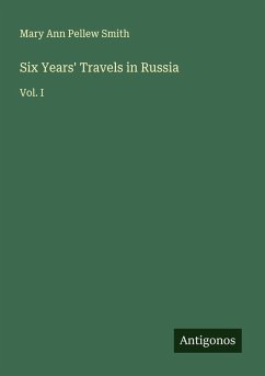 Cover Six Years' Travels in Russia
