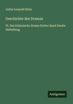 Cover Geschichte des Dramas