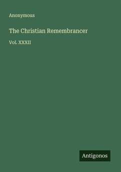 Cover The Christian Remembrancer