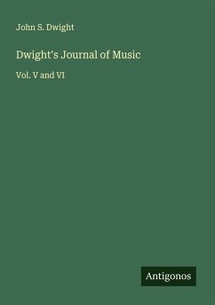 Cover Dwight's Journal of Music