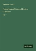 Programma del Corso di Diritto Criminale