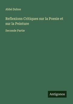 Cover Reflexions Critiques sur la Poesie et sur la Peinture